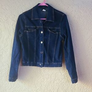 Womens Sans Souci Denim Jacket-Size L